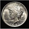 Image 1 : 1921 PEACE DOLLAR BU