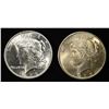 Image 1 : 1924 & 1925 PEACE DOLLARS CH BU