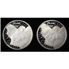 Image 1 : (2) 1 OZ TOOTH FAIRY .999 SILVER ROUNDS