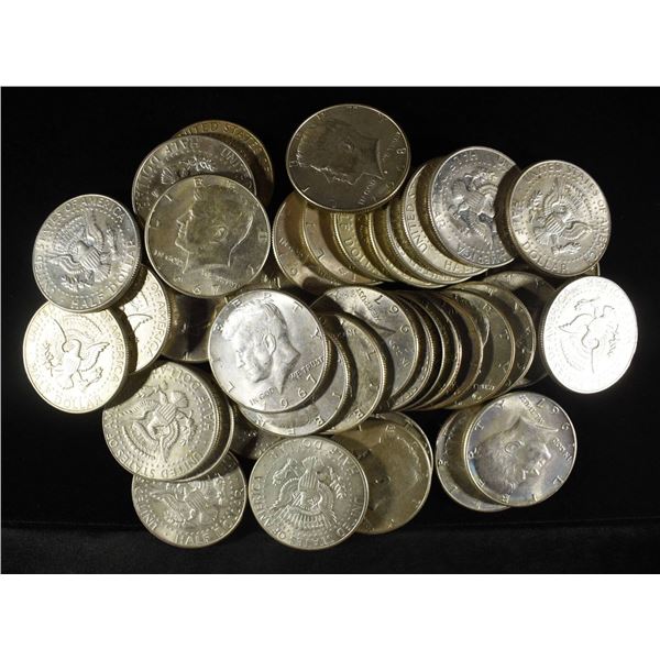 (40) 40%  SILVER KENNEDY HALF DOLLARS