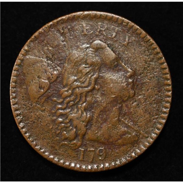 1794 LARGE CENT VF