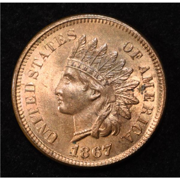 1867 INDIAN CENT CH BU RB