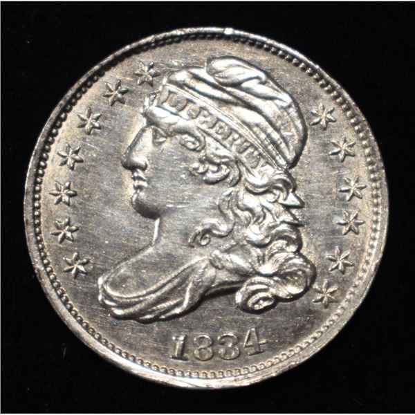 1834 BUST DIME BU