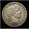 1913-D BARBER QUARTER AU