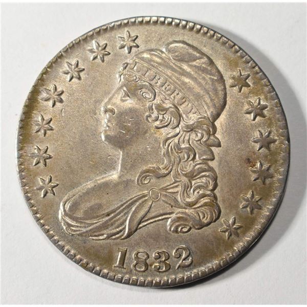 1832 BUST HALF DOLLAR BU