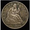 Image 1 : 1853 SEATED LIBERTY HALF DOLLAR XF