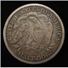 Image 2 : 1869 SEATED LIBERTY HALF DOLLAR G/VG