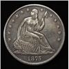 Image 1 : 1875-CC SEATED LIBERTY HALF DOLLAR CH AU