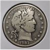 Image 1 : 1902 BARBER HALF DOLLAR VF