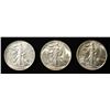 Image 1 : 1937, 42, 43 WALKING LIBERTY HALVES