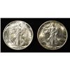 Image 1 : 1942 & 1944-D WALKING LIBERTY HALVES CH BU