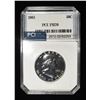 Image 1 : 1961 FRANKLIN HALF DOLLAR PR PCI PERFECT GEM BU