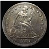 Image 1 : 1870 SEATED LIBERTY DOLLAR BU