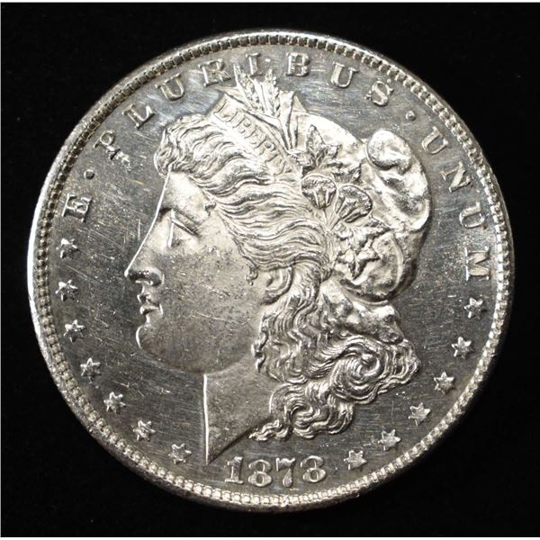 1878-S MORGAN DOLLAR CH BU PL