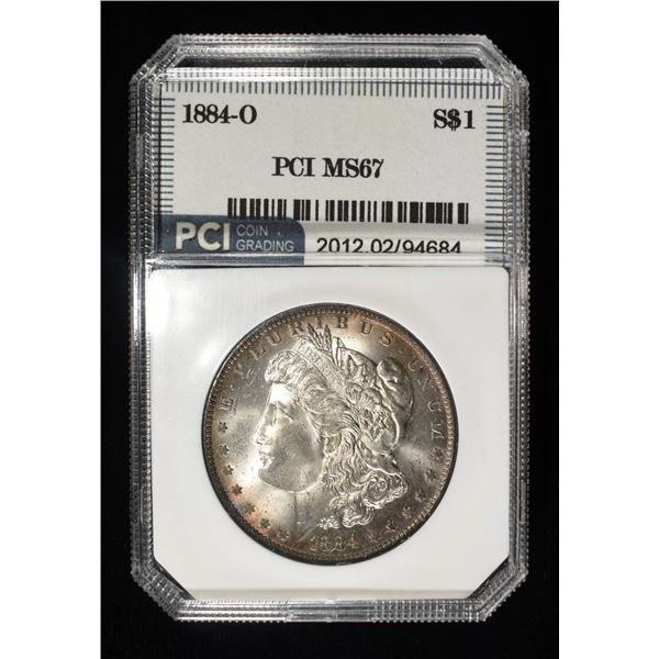 1884-O MORGAN DOLLAR SUPERB GEM BU