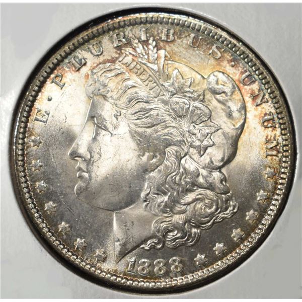 1888 MORGAN DOLLAR GEM BU
