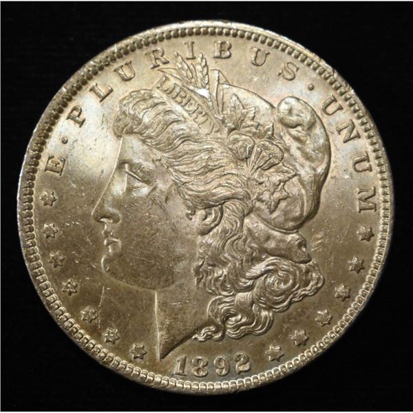 1892 MORGAN DOLLAR CH BU