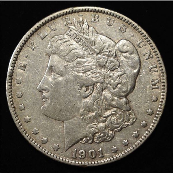 1901 MORGAN DOLLAR XF/AU