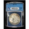 Image 1 : 1921-D MORGAN DOLLAR ANACS MS-63