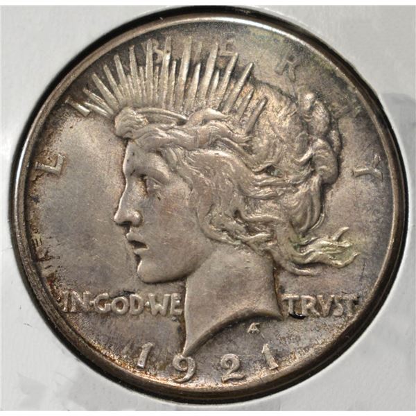 1921 PEACE DOLLAR BU