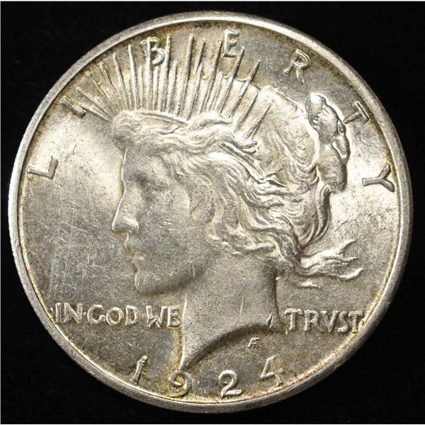 1924-S PEACE DOLLAR BU