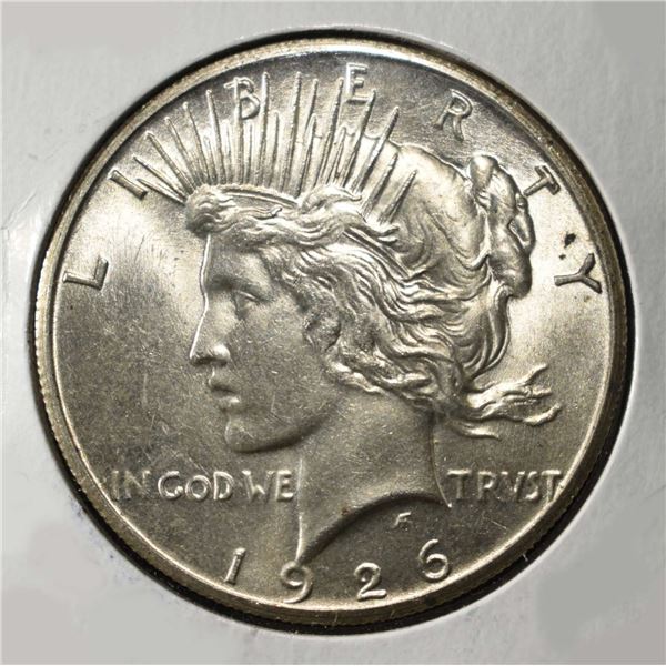 1926 PEACE DOLLAR GEM BU