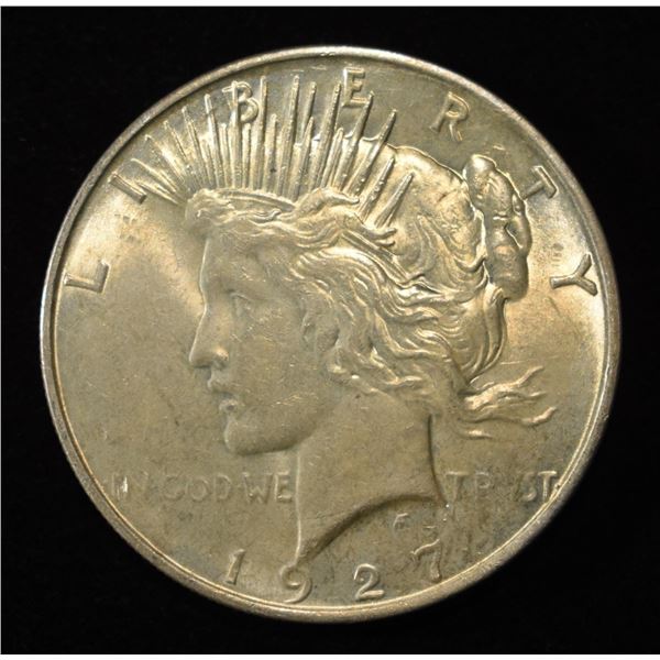 1927-D PEACE DOLLAR BU