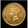 Image 1 : 1861 $1 GOLD TYPE 3 CH BU