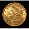 Image 1 : 1899-S $5 LIBERTY GOLD WITH MOTTO SUPERB GEM BU