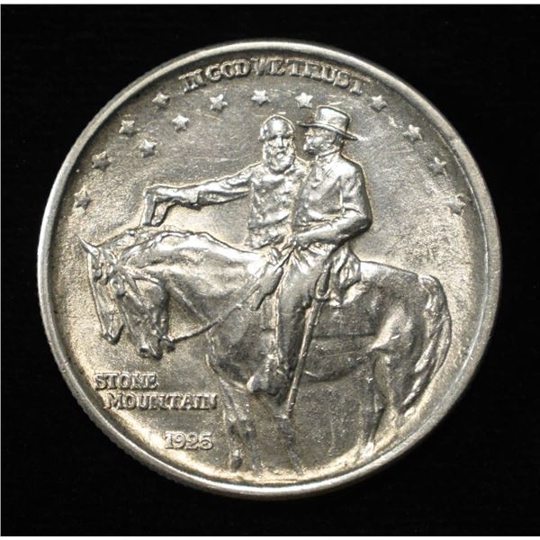 1925 STONE MOUNTAIN COMMEM HALF DOLLAR BU