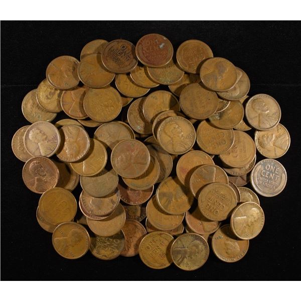 (82) D&S MINT WHEAT CENTS FROM THE 20'S