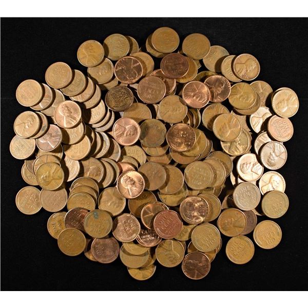 (200) "S" MINT WHEAT CENTS