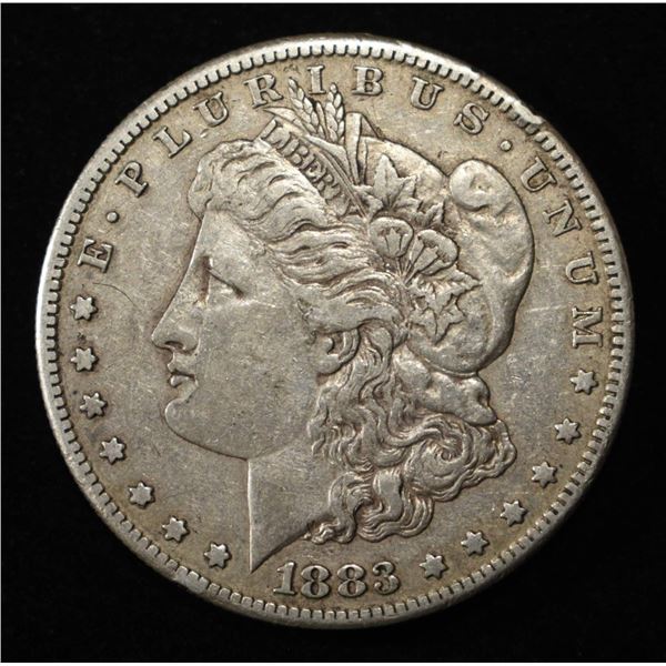 1883-S MORGAN DOLLAR XF