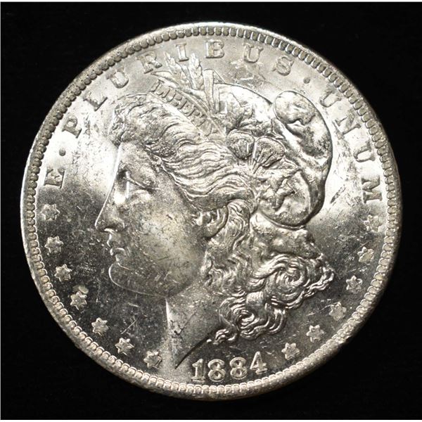 1884-O MORGAN DOLLAR BU