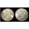 Image 1 : 1898 & 1921 MORGAN DOLLARS AU