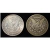 Image 2 : 1898 & 1902 MORGAN DOLLARS