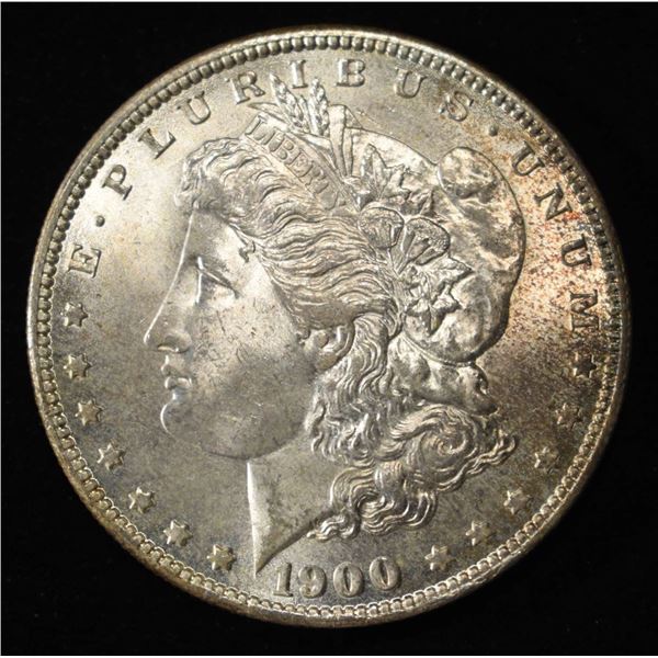 1900-O MORGAN DOLLAR GEM BU
