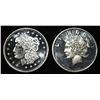 (2) 1 OZ .999 SILVER ROUNDS