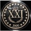 Image 2 : 2000 XXI 1 OZ .999 SILVER COMMEM