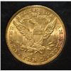 Image 2 : 1887 $10 GOLD LIBERTY BU