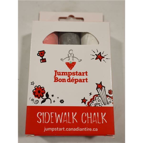 LOT DE 22 BTES DE CRAIE DE TROTTOIR