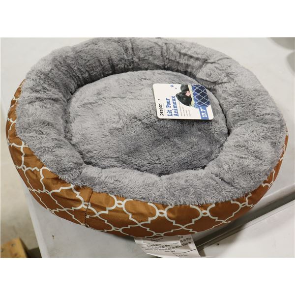 LIT POUR ANIMAUX PETDOM 18"  (BLUE, VERT & BRUN)