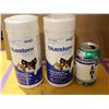 Image 1 : ENSEMBLE DE DEUX LINGETTES NETTOYANTES POUR CHIENS ET CHATS BLUESTEM, PRODUIT D’HYGIÈNE BUC