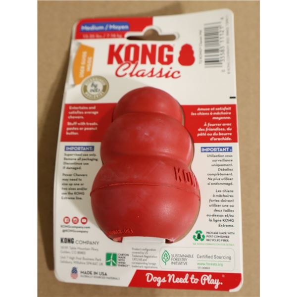 JOUET POUR ANIMAUX KONG CLASSIC MED