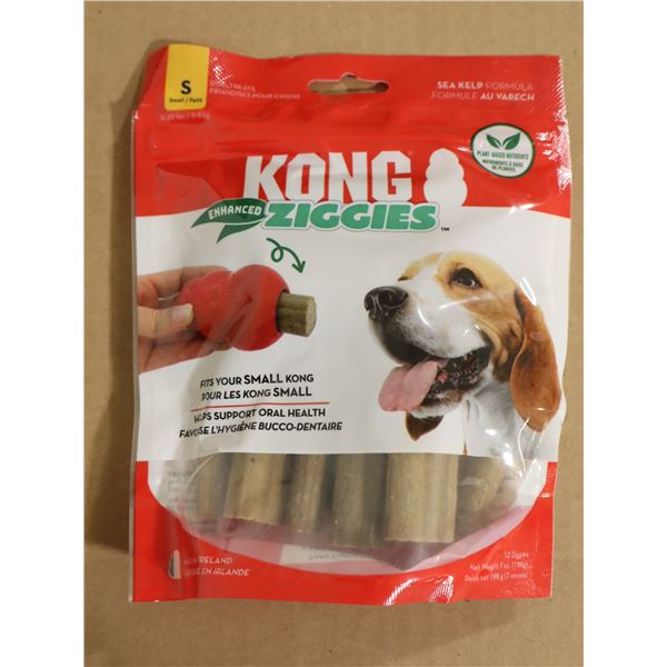 PKG DE 12 FRIANDISES POUR CHIENS ZIGGIES (SM) KONG