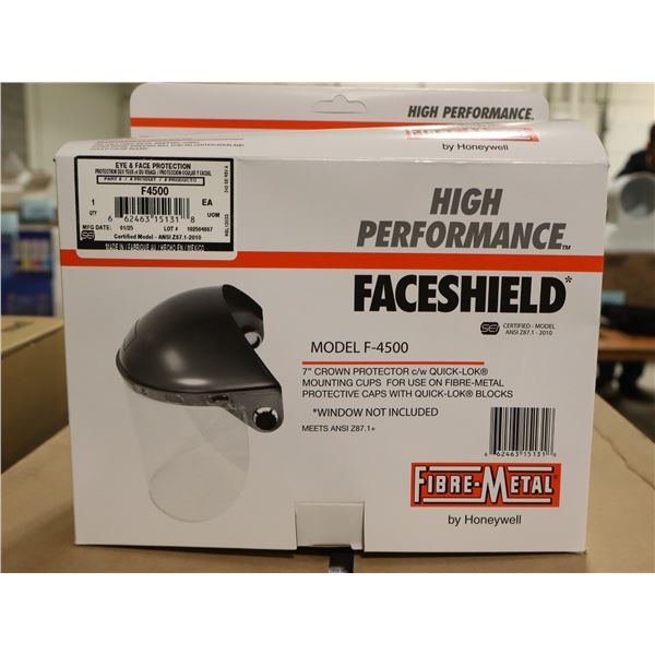 PROTECTION DES YEUX /VISAGE (VITRE NON INCLU) FIBER METAL #F-4500