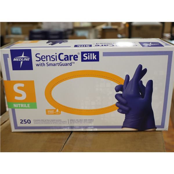 BTE DE 250 GANTS JETABLE SENSI CARE SILK SM