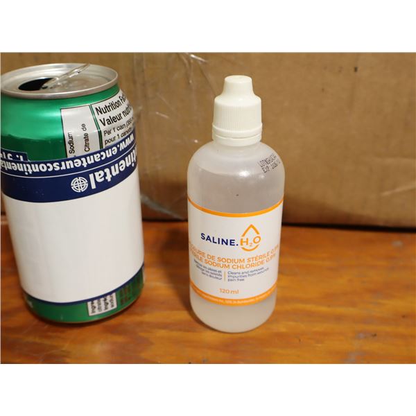 CHLORURE DE SODIUM STÉRILE 0.9% SALINE H2O 120ml
