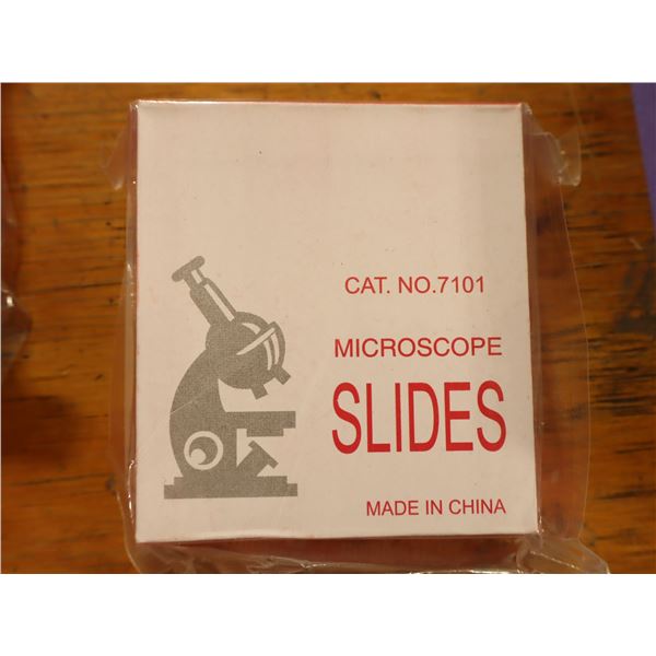 BTE DE 72pcs MICROSCOPE SLIDES #7101 1"x3"x1mm