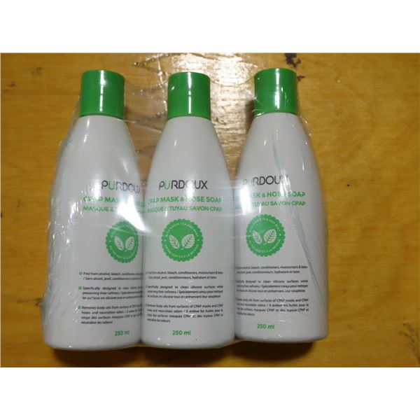 SAVON POUR MASQUE & TUYAU CPAP PURDOUX 250ml